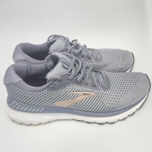 Brooks Adrenaline GTS 20 Women's  Grey Running Shoes Sneakers Size 10